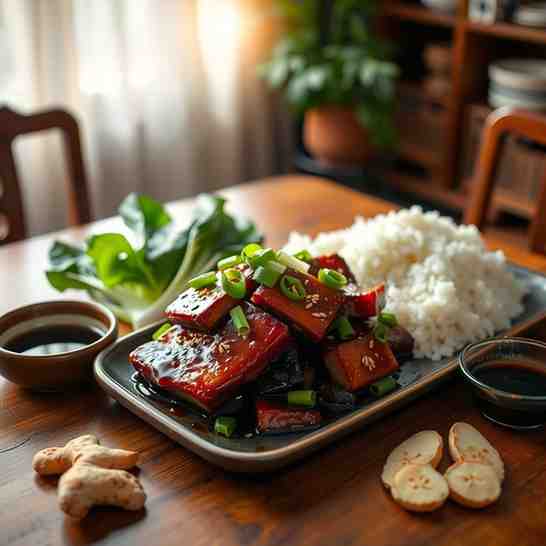 Chinese Braised Pork Belly at Home